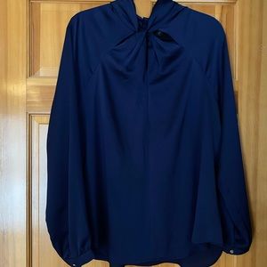 Dark Navy Blouse